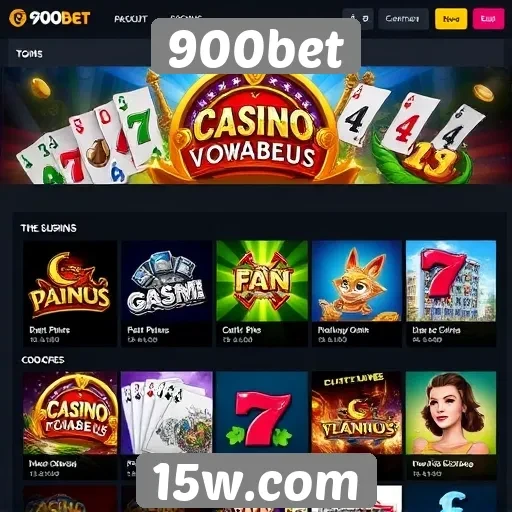 900bet oferece variedade de jogos de cassino