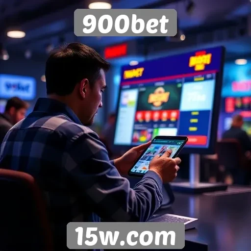 Experiência do usuário no site 900bet